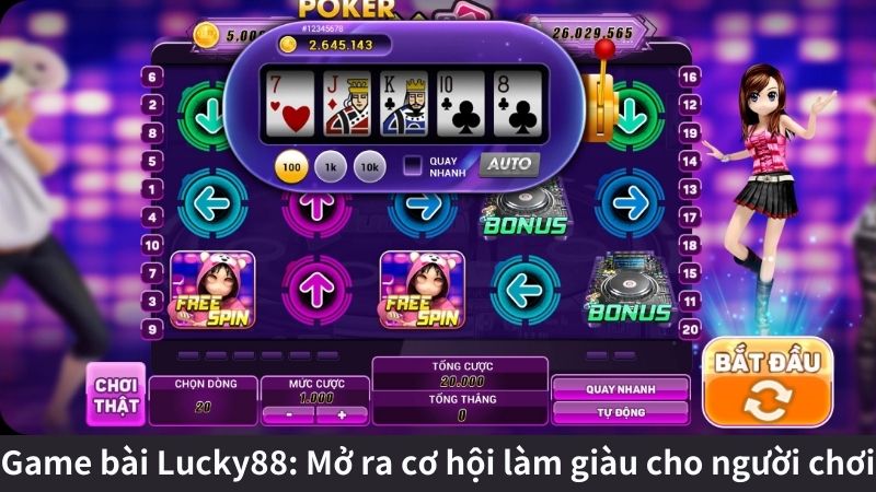 Giới thiệu về game bài Lucky88